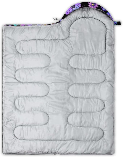 Axolotl Unicorn Sleeping Bag for Kids Boys Girls–Lightweight Warm Cold Weather Sleeping Bags,Waterproof Portable Sleeping Bag with Compression Sack for Camping Backpacking Outdoor Indoor
