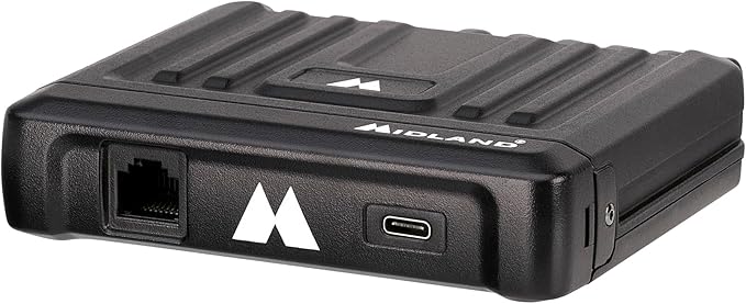 Midland – MXT275 Jeep® Branded MicroMobile® GMRS Radio – 15 Watts Two-Way Radio with Integrated Control Microphone – Overland Tractors Detachable External Magnetic Mount Antenna - 8 Repeater Channels