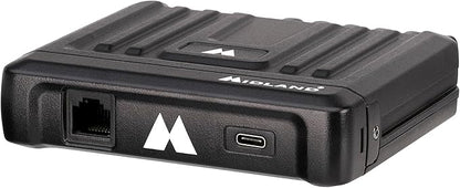Midland – MXT275 Jeep® Branded MicroMobile® GMRS Radio – 15 Watts Two-Way Radio with Integrated Control Microphone – Overland Tractors Detachable External Magnetic Mount Antenna - 8 Repeater Channels