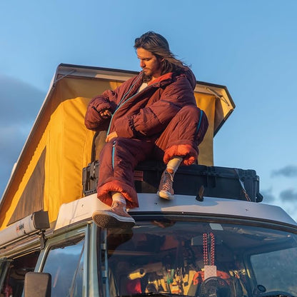 Selk'bag Original Wearable Sleeping Bag - Outdoor & Indoor Sleeping Bags - Sleeping Bag Suit - Temp Rating 35 to 44 Degrees F