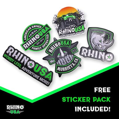 Rhino USA Spare Tire Trash Bag - Ultimate Car Storage Solution For Overlanding Accesories, Firewood, Water, Camping Essentials and More!