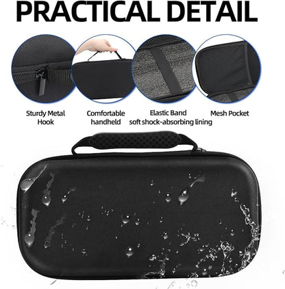 BAOFENG Walkie Talkie Case Holder Handheld Ham Radios Hard Storage Carrying Case For UV-5R BF-F8HP GM-15 Pro UV-5RA UV-5R+ Plus UV-5RE GT-5R BF-888S UV-S9 Plus UV-82 And Radio Accessories(Bag Only)