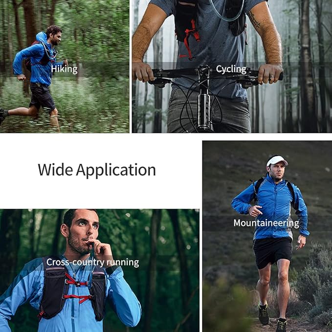1/2/4/8 Pack Hydration Bladder, 1.5L/2L/2.5L/3L Water Reservoir, Leakproof Water Bladder Hydration Pack, Large Opening Water Storage Bladder Bag, for Cycling Hiking Camping