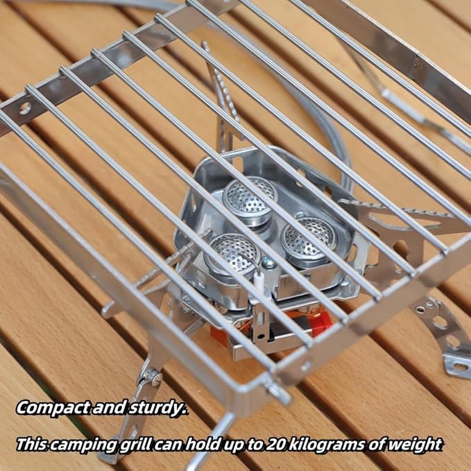 Stove bracket outdoor camping, mini, white