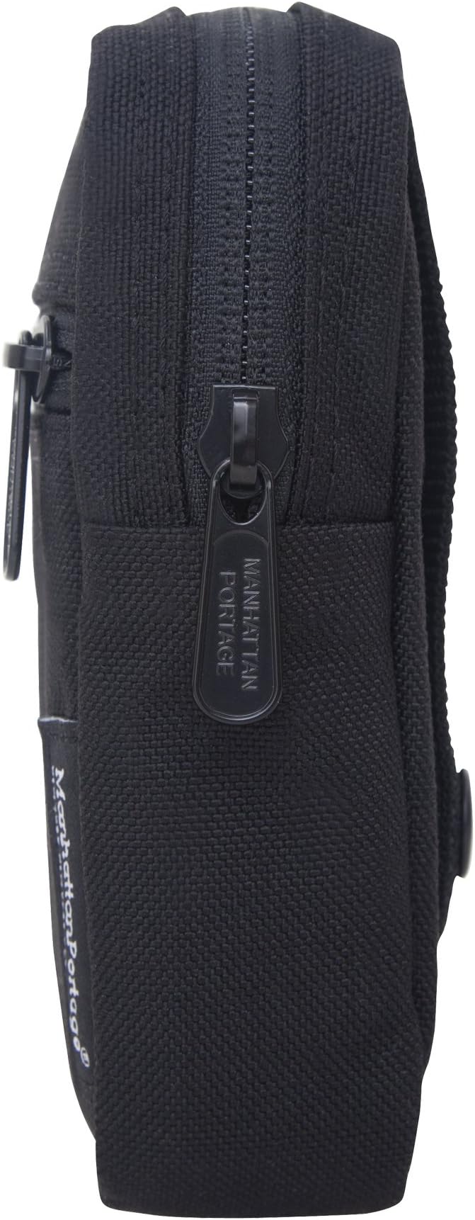 Manhattan Portage Trek Zipper Pouch - Stylish And Functional Travel Organizer 1000D Cordura And Water Resistant (Black)