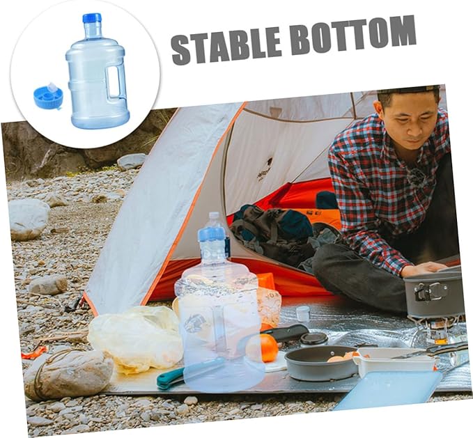 1 Set Pure Bucket Kettle Thick Mineral Water Jug Container Water Storage Container Outdoor Water Container Water Bucket Mineral Water Bottles Travel Pc Storage Tank