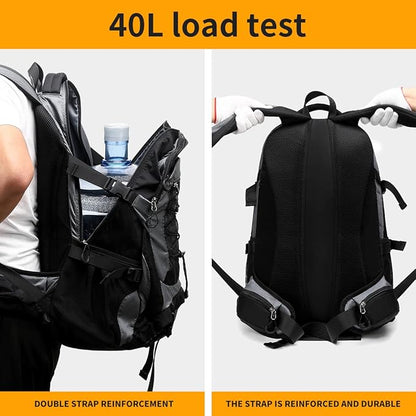 40L Hiking Backpack Waterproof Lightweight Daypack Travel Sports Camping Backpack for Men Women