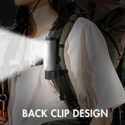 LED Mini Flashlight, Magnetic Rechargeable Flashlights High Lumens Small Flashlight Powerful, 8 Modes Waterproof Mini Torch Light for Emergencies Home Camping Hiking Walking, Christmas Gift for Men