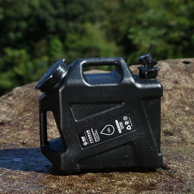 Water Container with Spigot - 2.6Gallon/3.2Gallon Water Jug Portable Camping Water Tank BPA Free - Emergency Water Storage for Camp Outdoor Hiking