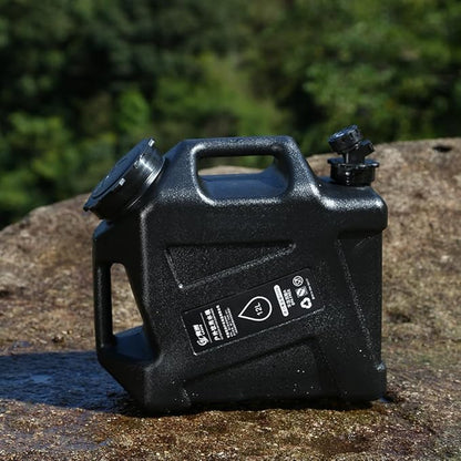 Water Container with Spigot - 2.6Gallon/3.2Gallon Water Jug Portable Camping Water Tank BPA Free - Emergency Water Storage for Camp Outdoor Hiking