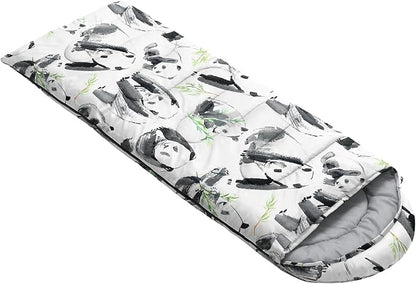 AILONEN Boys Sports Camping Sleeping Bags,Lightweight & Waterproof,3 Season Warm & Cool Weather,Black Player Basketball Sleeping Bags for Kids Adults,Travelling,Outdoors