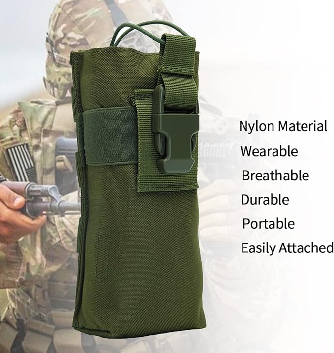 AR-152 Radio Pouch Tactical Radio Holder Radio Case Molle Radio Bag Nylon for GPS Phone AR-152 UV-5R 3800mAh Two Way Radio Walkie Talkies