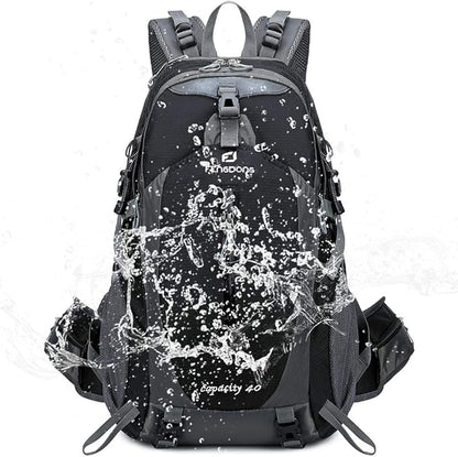 40L Waterproof Lightweight Hiking,Camping,Travel Backpack for Men Women
