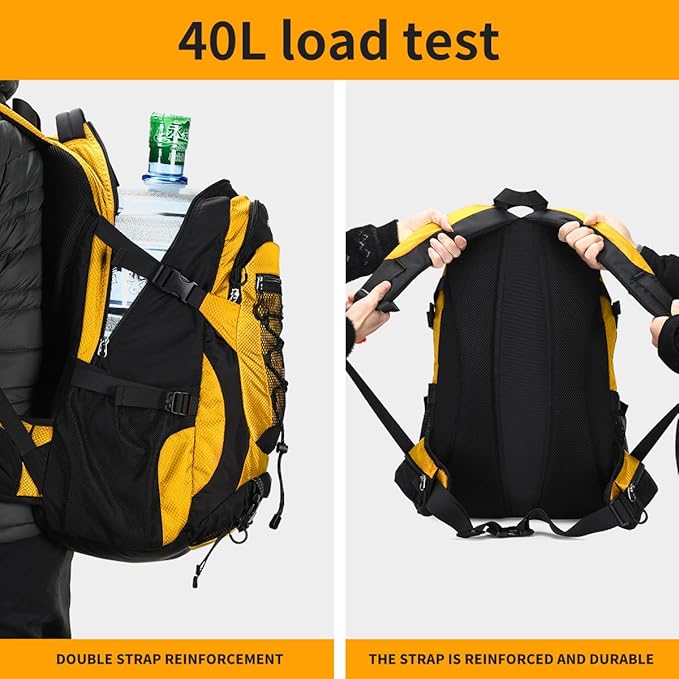 40L Hiking Backpack Waterproof Lightweight Daypack Travel Sports Camping Backpack for Men Women