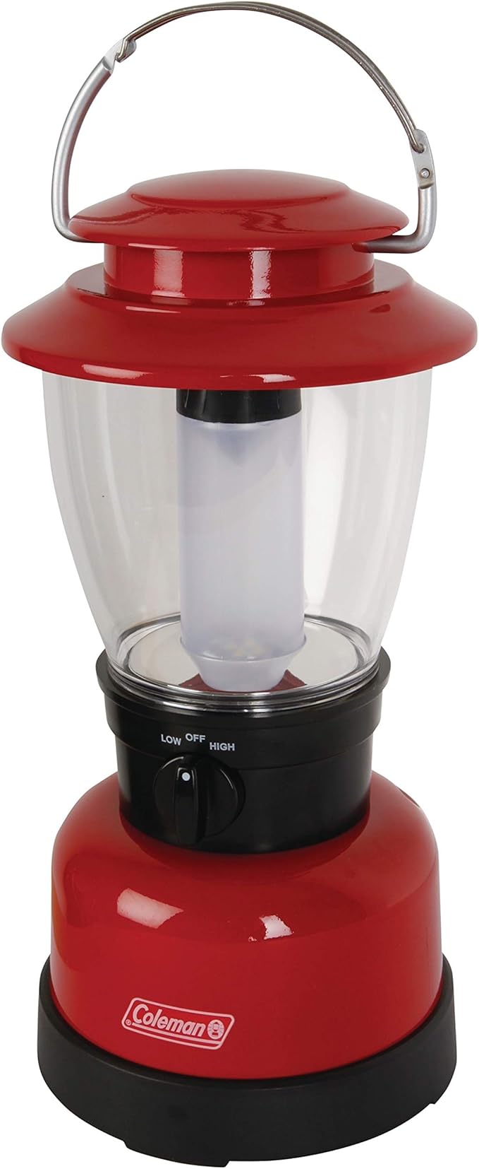 Coleman Personal LED Lantern with 4D Battery, Water and Impact-Resistant Lantern with Carry Handle Shines up to 700 Lumens, Lifetime LED Lights Never Need Replacing