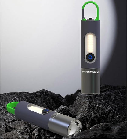 LED Rechargeable Flashlights, Zoomable 4 Modes 1000 Lumens, IPX4 Waterproof & Type-C Powerful Tactical Small Flashlights for Hiking, Travel, Camping, Emergency Gifts