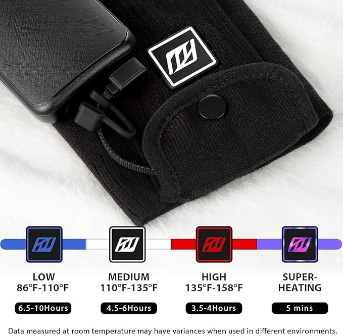 Heated Socks for Women Men Rechargeable Washable, Battery Electric Heated Socks Foot Warmers with APP Control for Skiing Hunting Riding Camping Fishing Hiking Outdoor Work