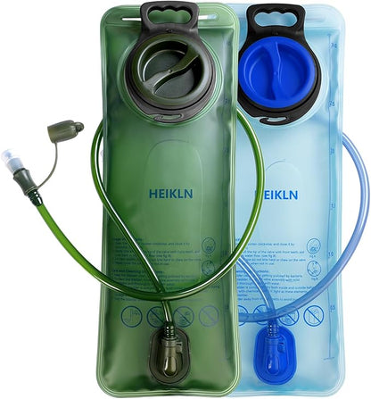 Hydration Bladder, 2L-3L Water Bladder for Hiking Backpack Water Storage Bag Reservoir, BPA Free Water Pouch Hydration Pack Replacement for Bicycling Cycling Hiking Camping Hunting Running