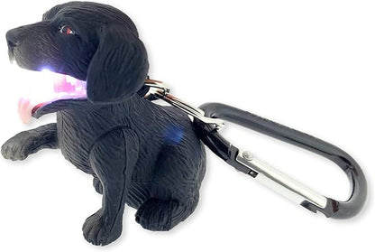Big Discoveries WildLight Animal Carabiner Flashlight - Fun Mini Keychain Flash Lights for Kids, Nurses, Camping