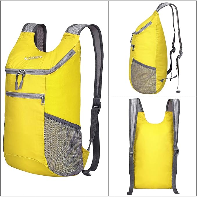 G4Free Lightweight Packable Hiking Backpack for Men Women Small Hiking Daypacks Foldable Shoulder Pack Casual Outdoor Bag 11L