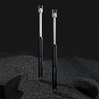 2 Pack Plasma Arc Electric Lighters Rechargeable - USB Long Reach for Scented Candles, BBQ Grill &Camping - Windproof Design Lighters