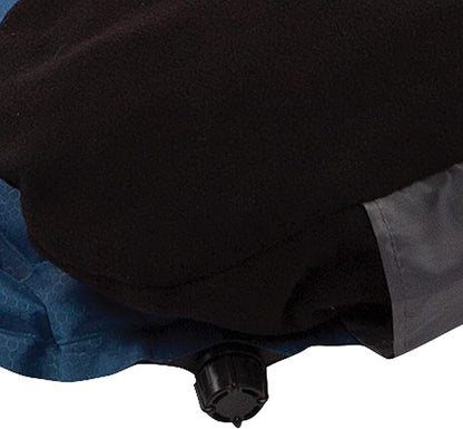 Coleman Silverton Self-Inflating Sleeping Pad, Lightweight Camping Pad with Pillow Storage Bag, Comfortable Sleeping Mat with Side Bumpers to Prevent Rolling Off and Easy Inflation