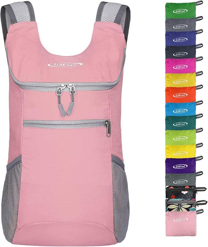 G4Free Lightweight Packable Hiking Backpack for Men Women Small Hiking Daypacks Foldable Shoulder Pack Casual Outdoor Bag 11L