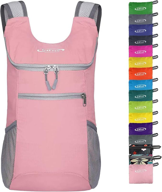 G4Free Lightweight Packable Hiking Backpack for Men Women Small Hiking Daypacks Foldable Shoulder Pack Casual Outdoor Bag 11L