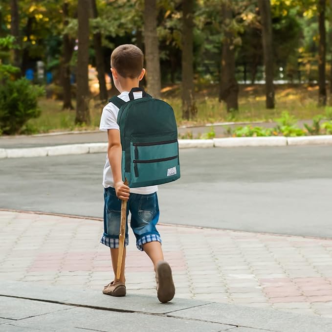 Trail maker Multi Pocket Multicolor Backpack with Adjustable Padded Straps