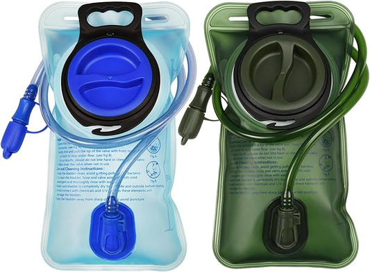 1/2/4/8 Pack Hydration Bladder, 1.5L/2L/2.5L/3L Water Reservoir, Leakproof Water Bladder Hydration Pack, Large Opening Water Storage Bladder Bag, for Cycling Hiking Camping