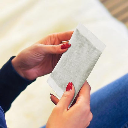 Hot Hand Warmers - 60 Individual Warmers Disposable, Hot Hands Hand Warmers, Up to 10 Hours of Safe and Continuous Heat, Perfect for Camping, Outdoor Skiing, Fishing. Ideal for Outdoors and Travel.