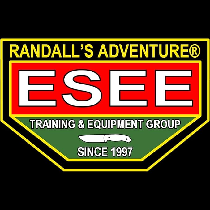 ESEE Authentic Model 5 Tactical Survival Fixed Blade Knife - Ambidextrous Kydex Sheath - SERE Team Designed (ESEE-5S-OD-E)