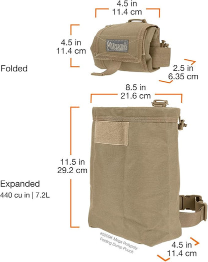 MAXPEDITION Mega Rollypoly Folding Dump Pouch