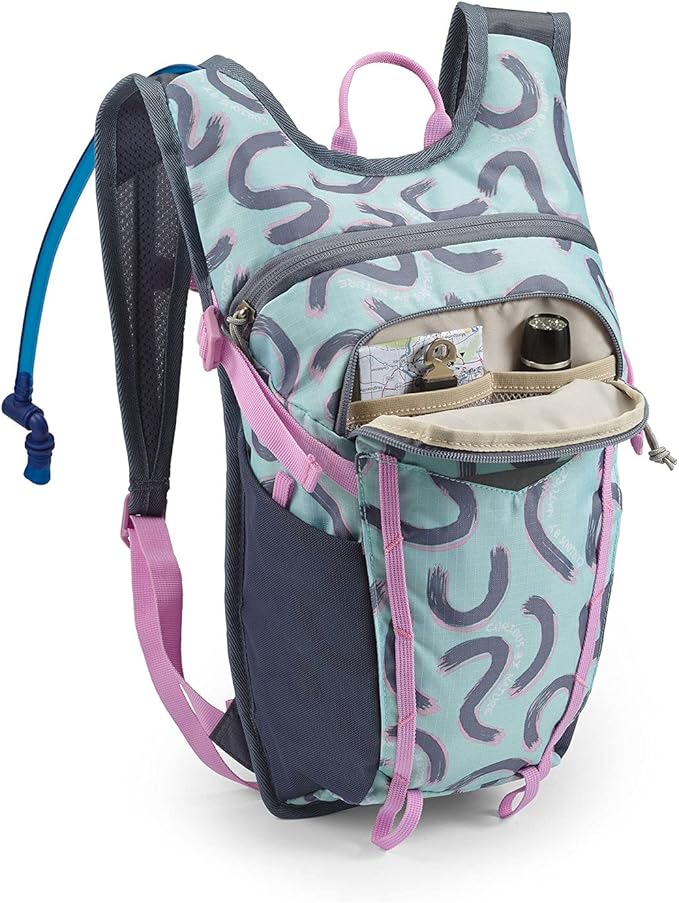 High Sierra Hydrahike 2.0 Hydration Backpack with 2L Water Bladder for Running, Hiking, Camping, or Cycling