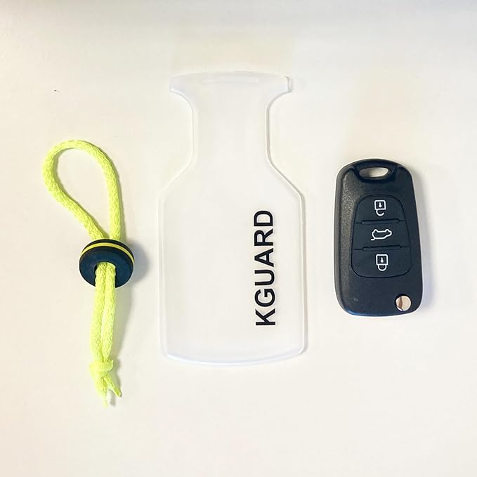 Compact, Waterproof and Watertight Key Pouch for the car electronic key. Certified (IPX8). Designed for water sports (Surfing, Sup, Kitesurfing, Windsurfing, Foil, Swimming, sailing...)