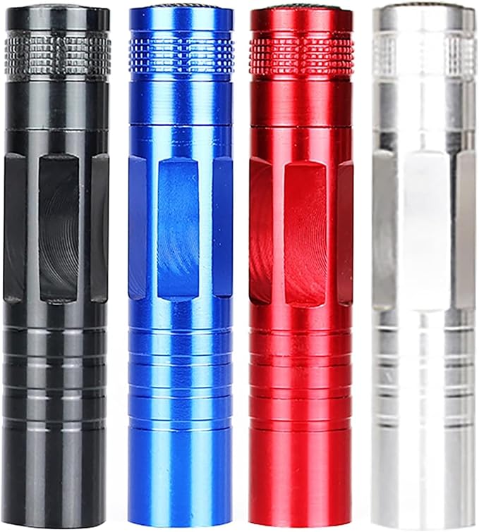 Red Mini Flashlight, High Brightness Water-Proof Portable Outdoor Emergency LED Pocket Flashlight Handheld Flashlights for Cycling, Emergency Small Strong Light Keychain