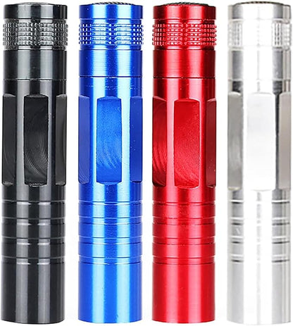 Red Mini Flashlight, High Brightness Water-Proof Portable Outdoor Emergency LED Pocket Flashlight Handheld Flashlights for Cycling, Emergency Small Strong Light Keychain