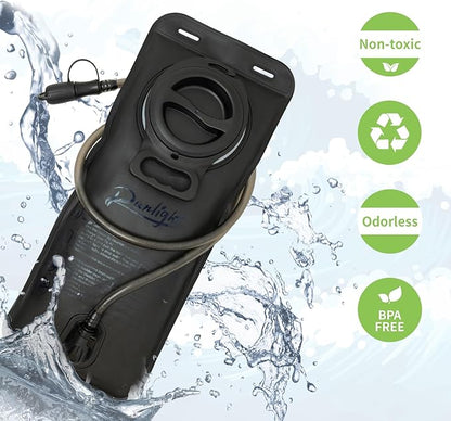 Hydration Bladder Hiking Water Bladder Leak-Proof Water Reservoir BPA Free Hydration Bag for Biking Running Camping