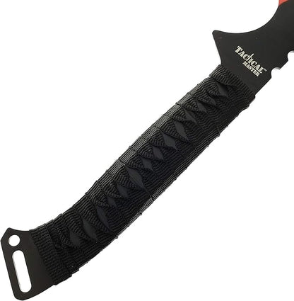 Fantasy Fixed Blade Machete with Nylon Carrier. for Camping, Collections, Outdoor Sports, Gifts