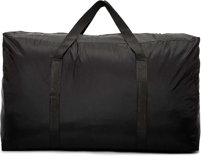 Extra Large 30" Moving Bag Totes Heavy Duty Reusable Inflatable Kayak Storage Carry Bag Lightweight Nylon Luggage Bag for Travelling,College Dorm, Camping, Christmas Decorations Storage