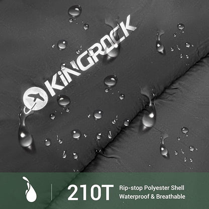 KINGROCK Sleeping Bags for Adults Backpacking Lightweight Waterproof- Cold Weather Sleeping Bag