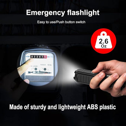 USB Rechargeable Flashlight - Small & Bright LED Mini Flashlights, High Lumens, 4 Modes, Zoomable, The Size of Pocket Gifts for Kids (4 Pack)