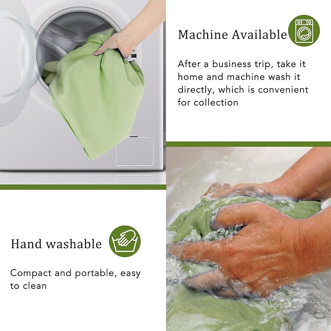 Sleeping Bag Liner - Lightweight, Compact & Portable Adult Sleeping Bag Liner,Lightweight Travel Sheet for Hotels & Traveling, Suitable for All Seasons, Camping, Backpacking, Hiking