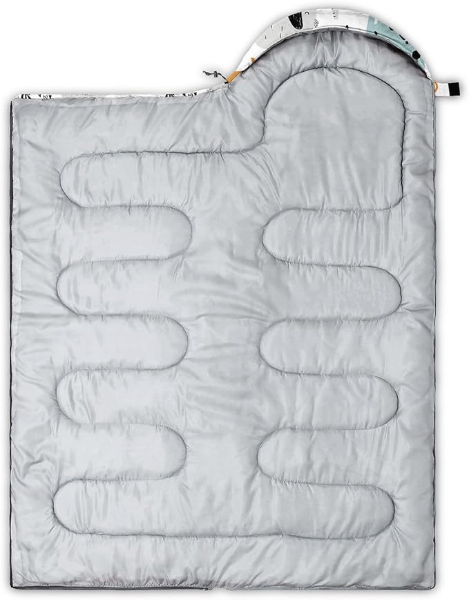 Kids Sleeping Bag for Boys Girls,Cute Puppy Print-Lightweight Warm Portable Outdoor Indoor-Waterproof Cold Weather Resistant Sleeping Bag for Camping Hiking