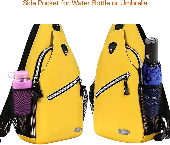 MOSISO Sling Backpack, Multipurpose Crossbody Shoulder Bag Travel Hiking Daypack