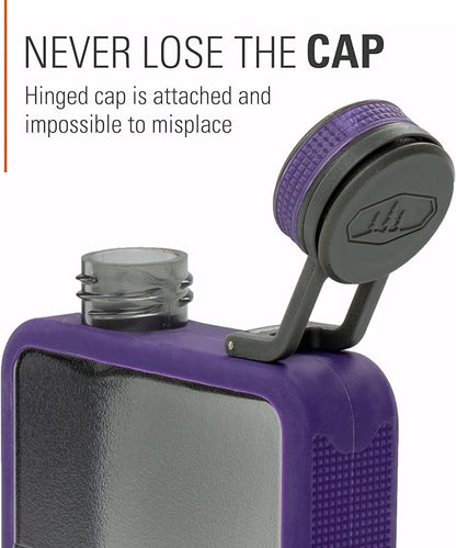 GSI Outdoors 79342 Boulder Flask 6 Oz Purple
