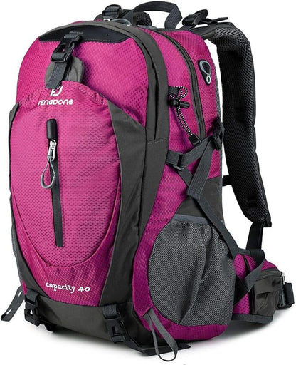 40L Waterproof Lightweight Hiking,Camping,Travel Backpack for Men Women