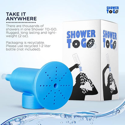 – Wearable Shower Garment, Privacy RV & Camping Shower, Surf Poncho, Shower Tent, or Portable Changing Room
