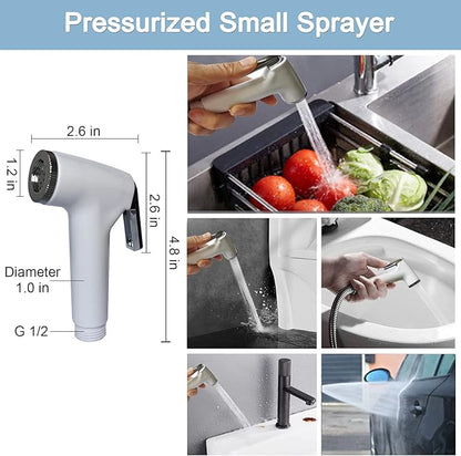 Portable Shower for Camping – Portable Camping Shower with Electric USB Rechargeable Battery,Outdoor Camp Shower Pump for Camping,Hiking,Travel,Pet Cleaning,Car Wash,Water Flower(2 Head)
