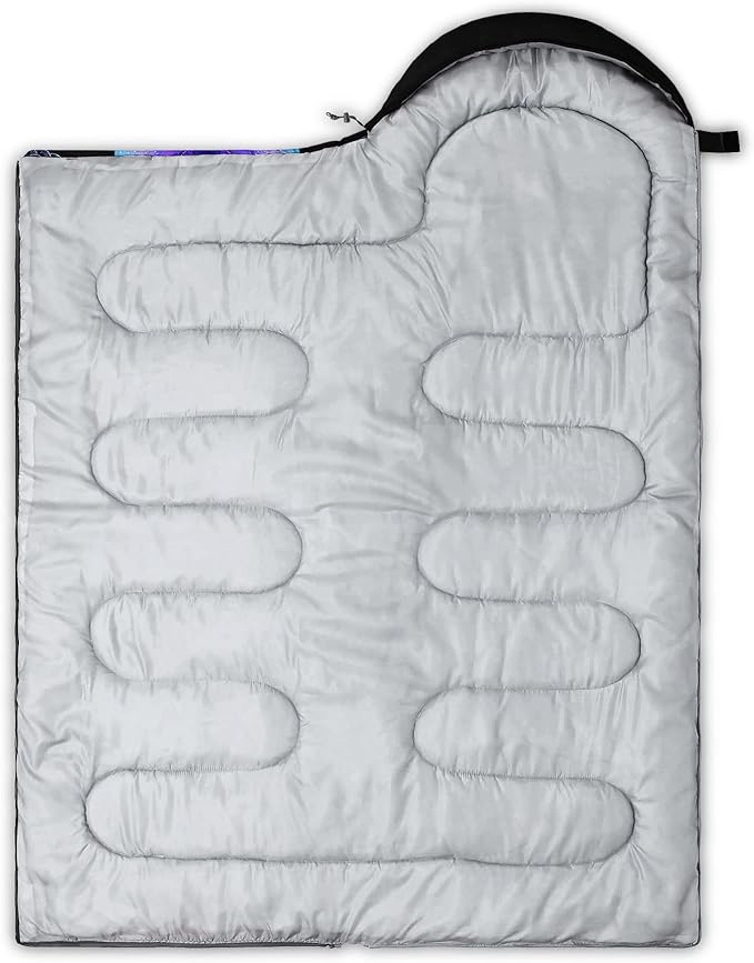 Kids Sleeping Bag for Boys Girls,Rocket Astronaut Moon Print-Lightweight Warm Portable Outdoor Indoor-Waterproof Cold Weather Resistant Sleeping Bag for Camping Hiking